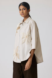 Agnes Applique Summer Sand Shirt