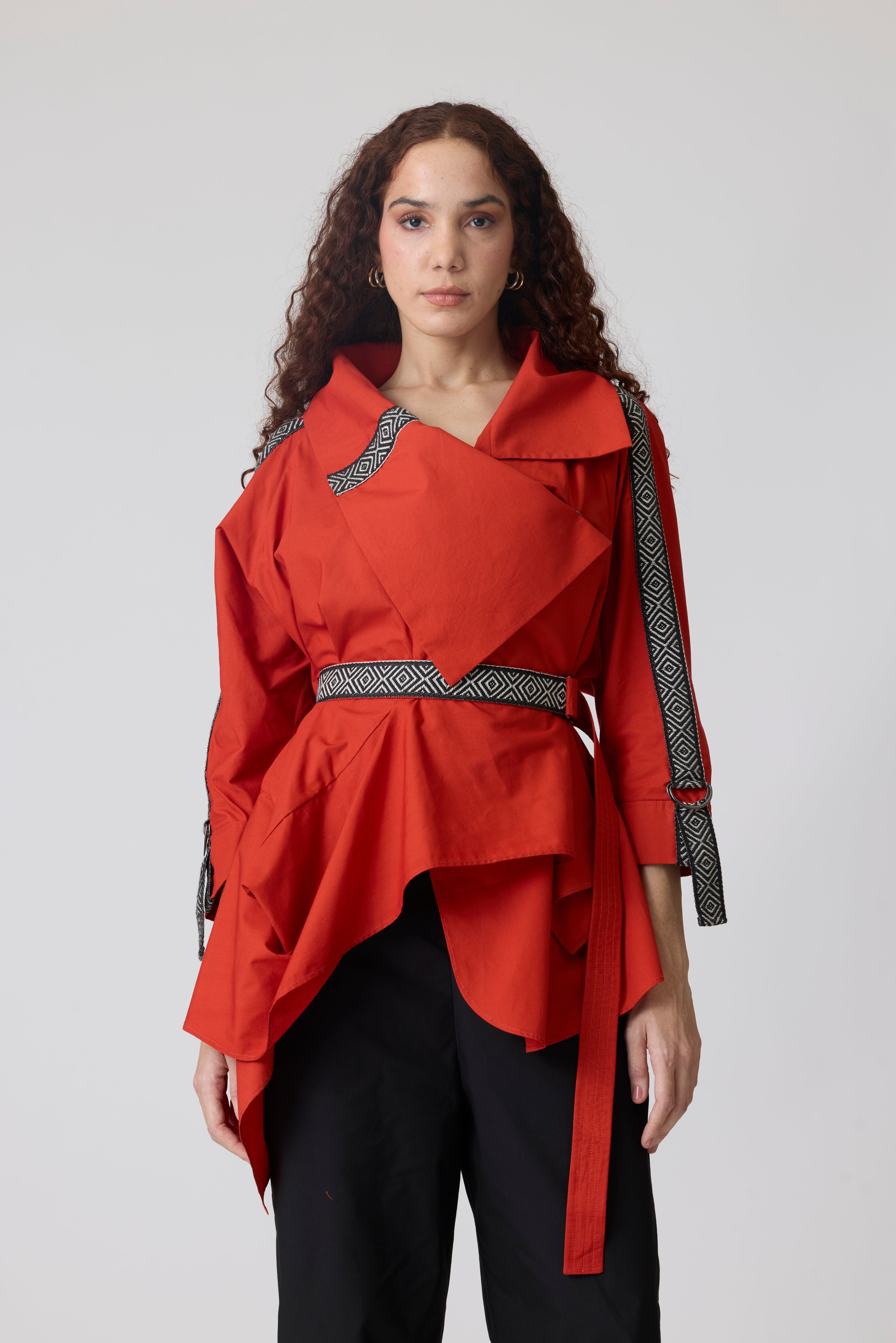 Ayaka Burnt Orange Shirt