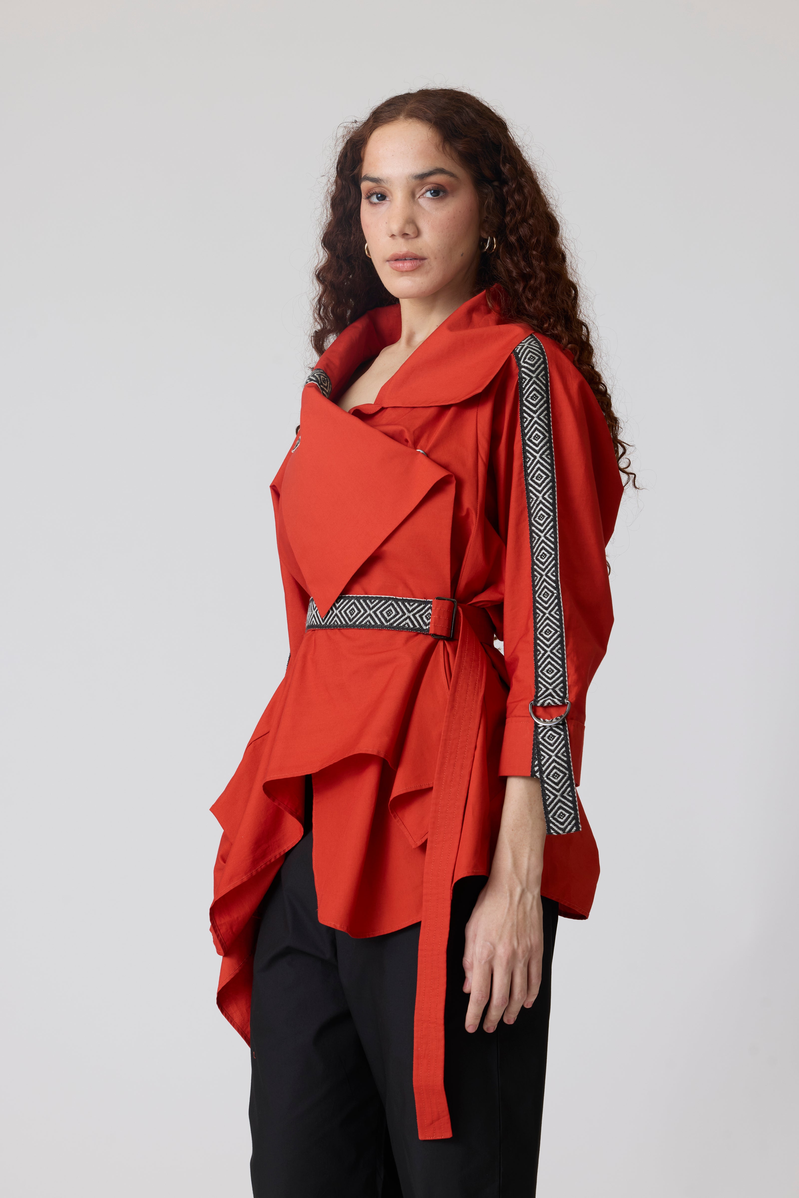 Ayaka Burnt Orange Shirt
