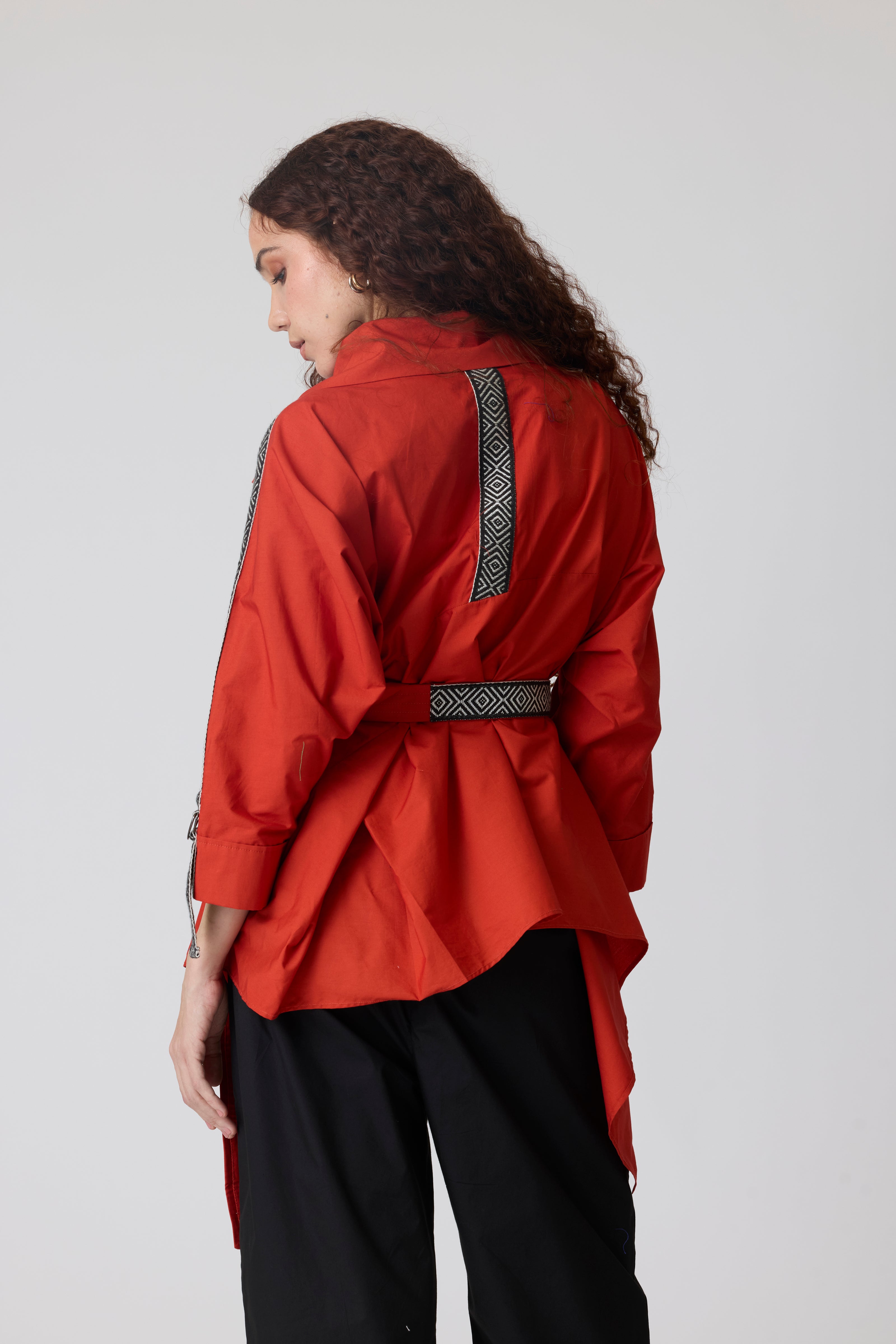Ayaka Burnt Orange Shirt
