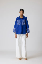 Alora Cosmic Blue Shirt