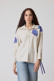 Eva Applique Summer Sand Shirt