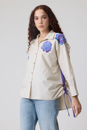Eva Applique Summer Sand Shirt