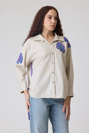 Eva Applique Summer Sand Shirt