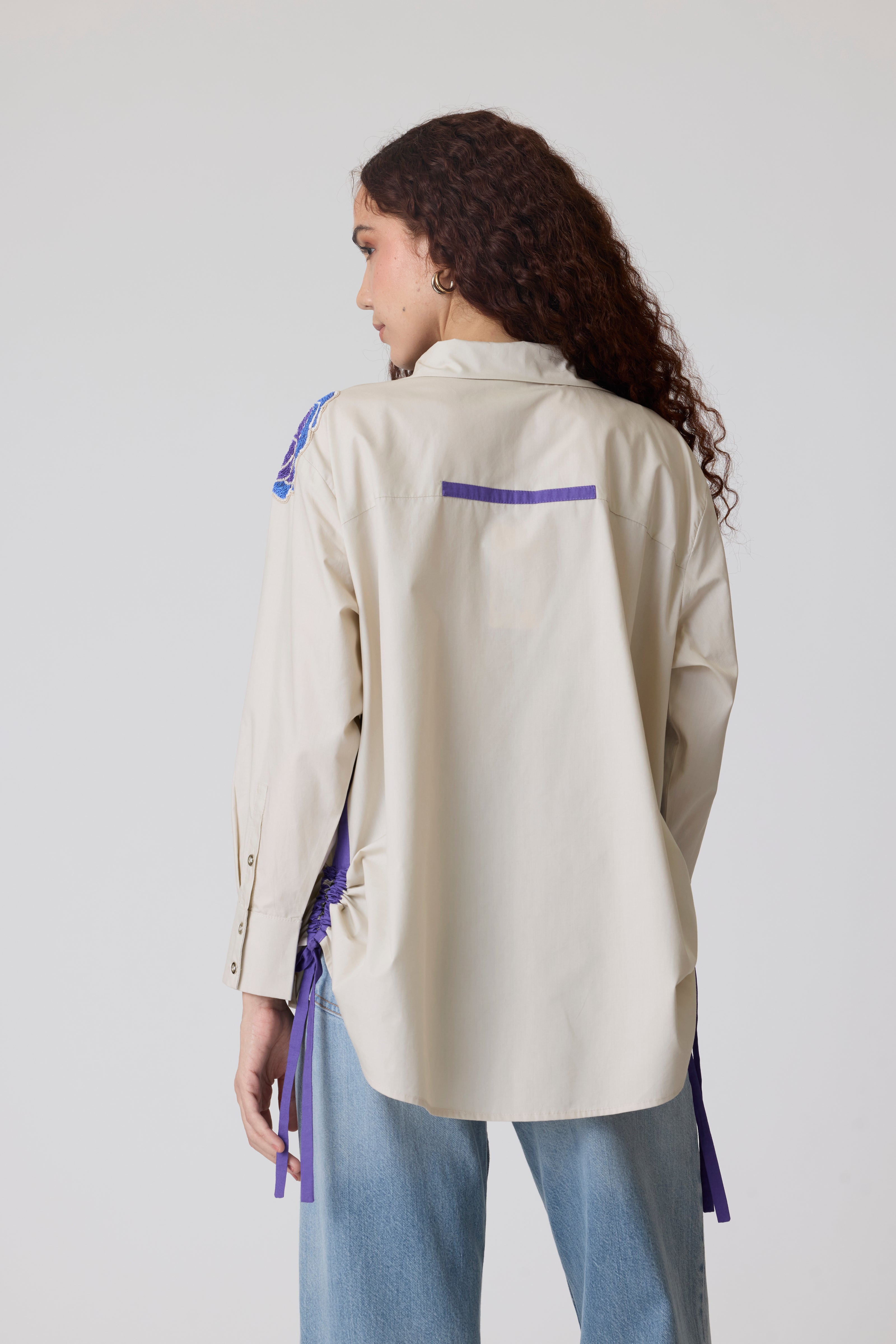 Eva Applique Summer Sand Shirt