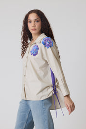 Eva Applique Summer Sand Shirt