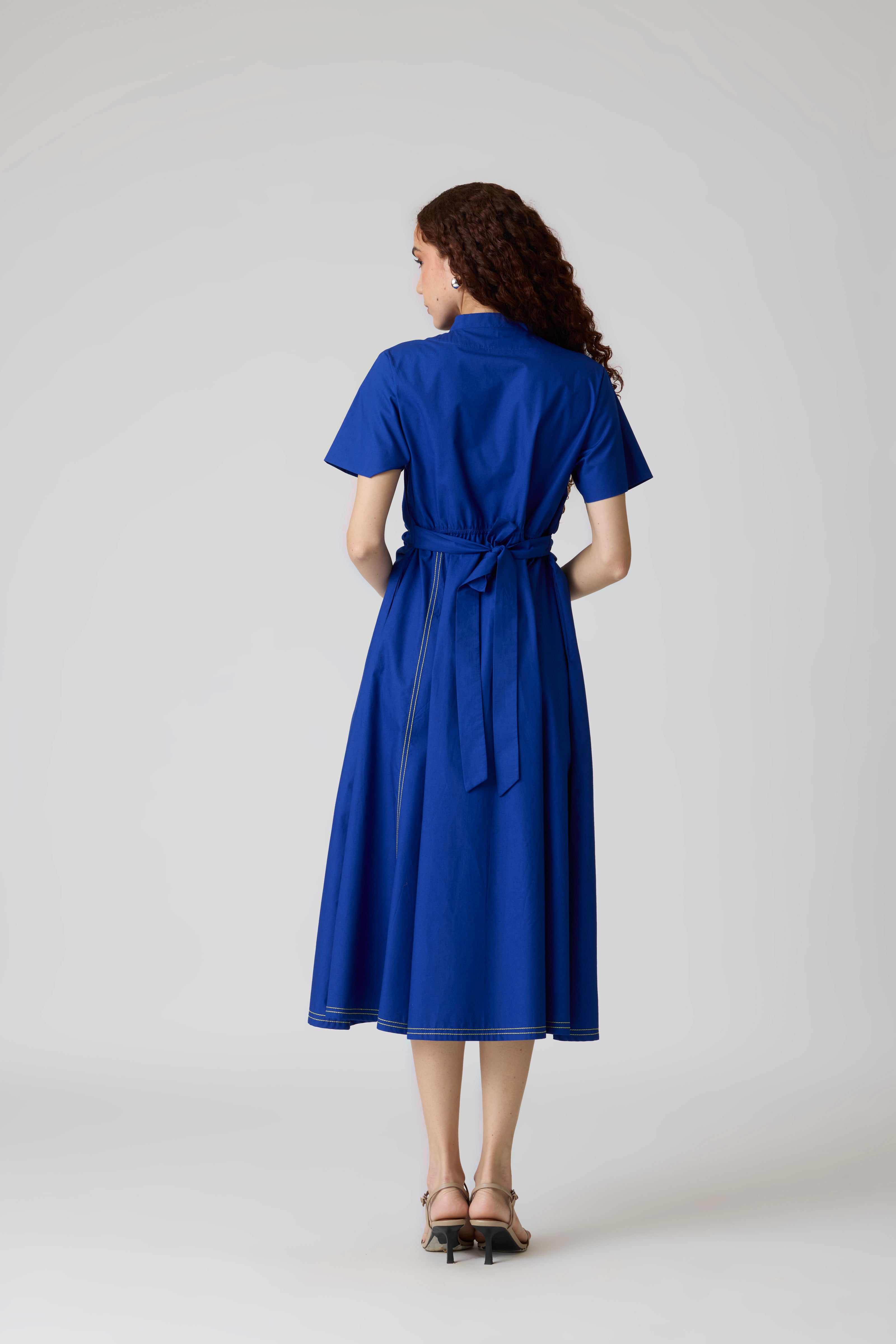 Maxine Cosmic Blue Dress