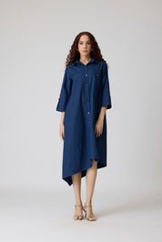 Adele Midnight Navy Dress