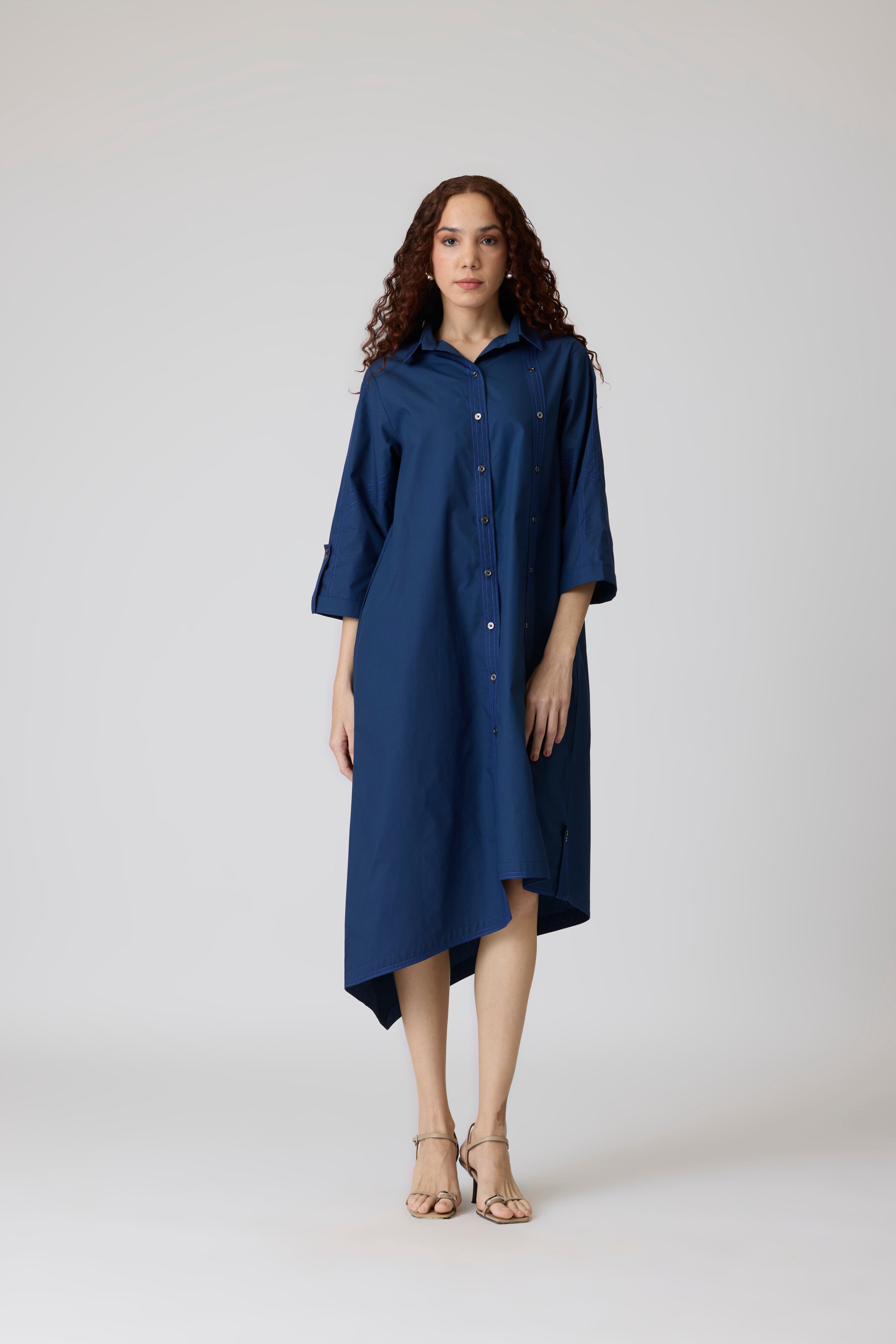 Adele Midnight Navy Dress