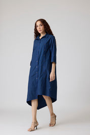 Adele Midnight Navy Dress