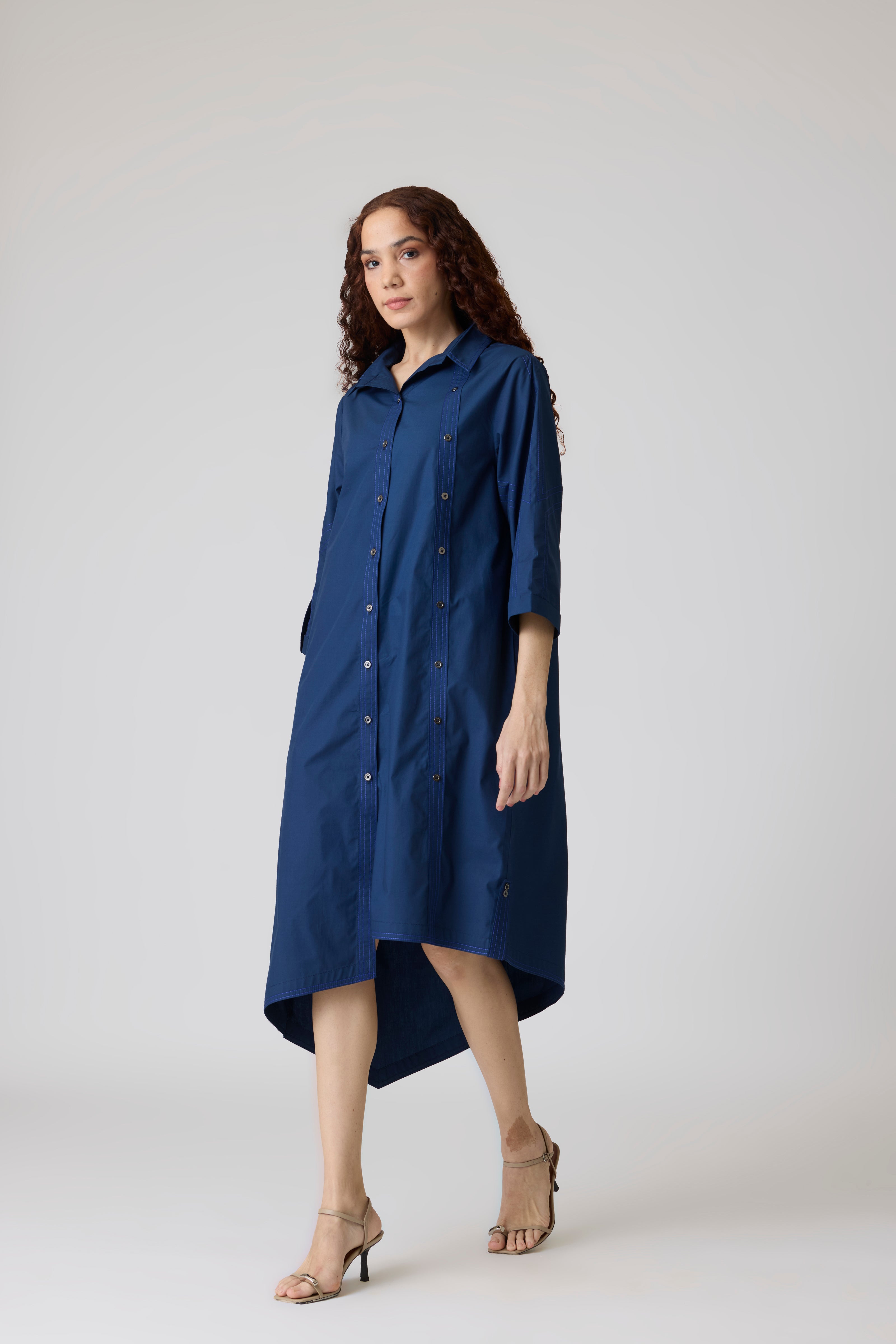 Adele Midnight Navy Dress