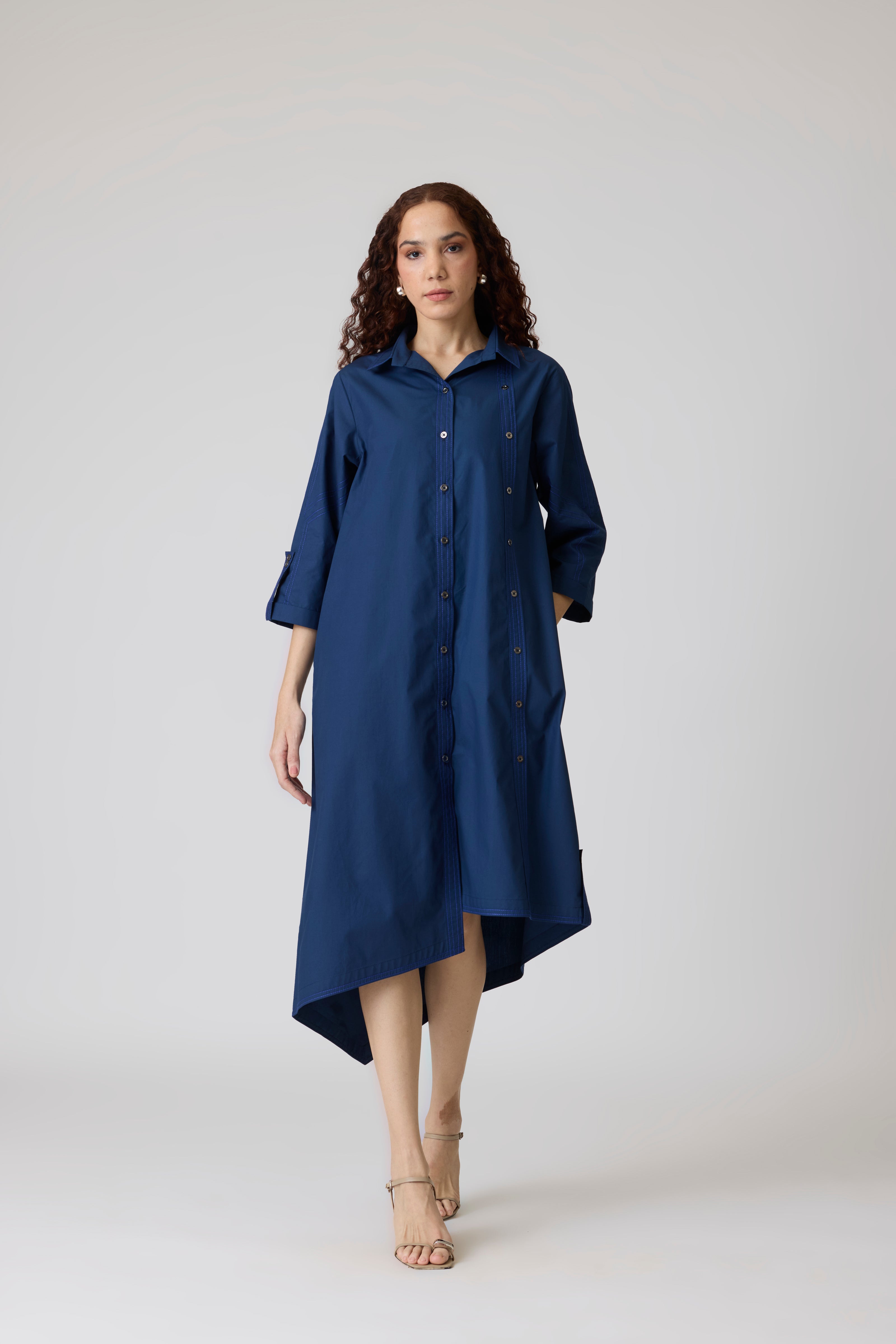 Adele Midnight Navy Dress
