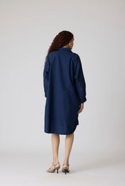 Gemma Applique Midnight Navy Dress