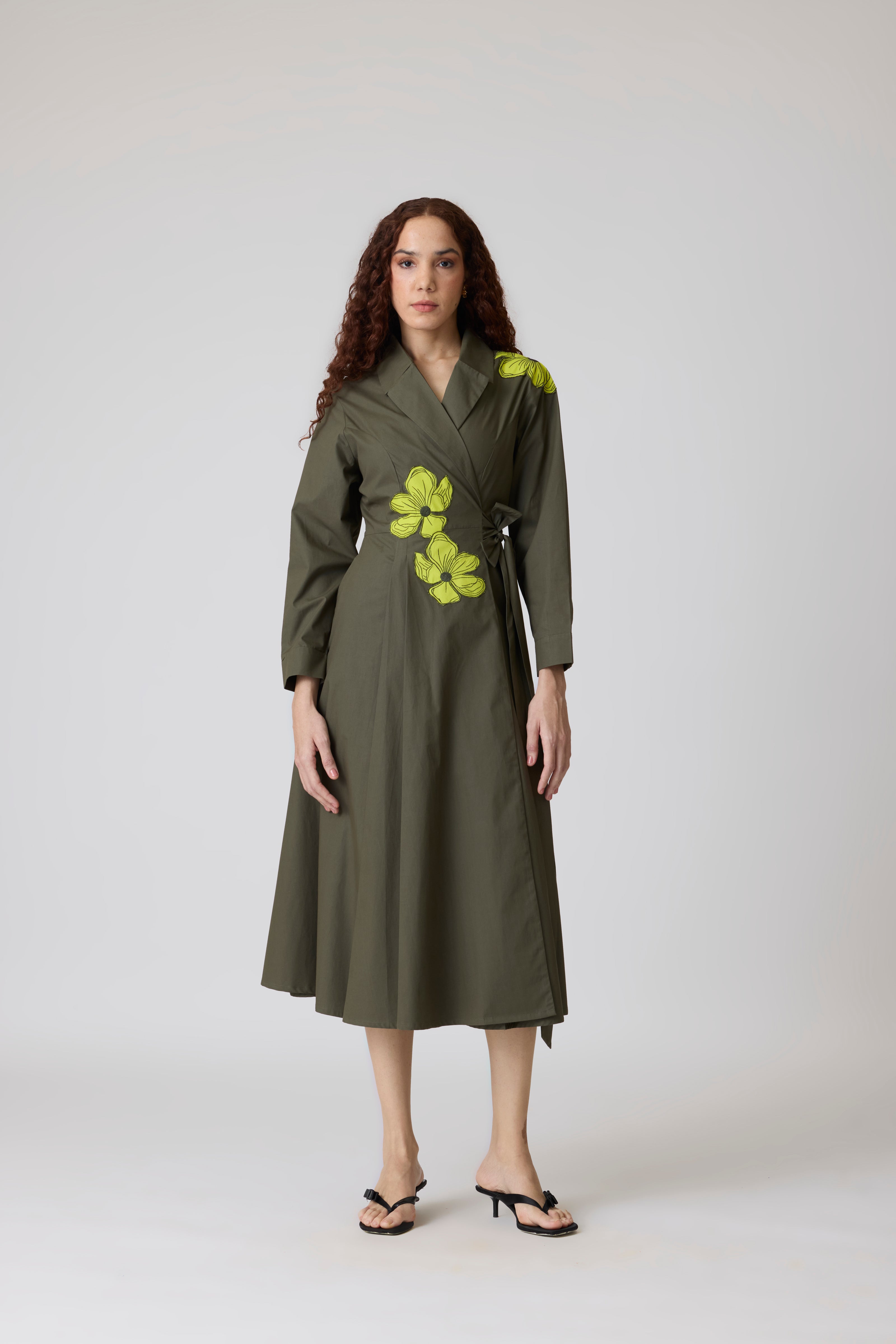 Eugenia Applique Dress