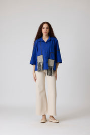 Betsy Cosmic Blue Shirt