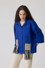 Betsy Cosmic Blue Shirt