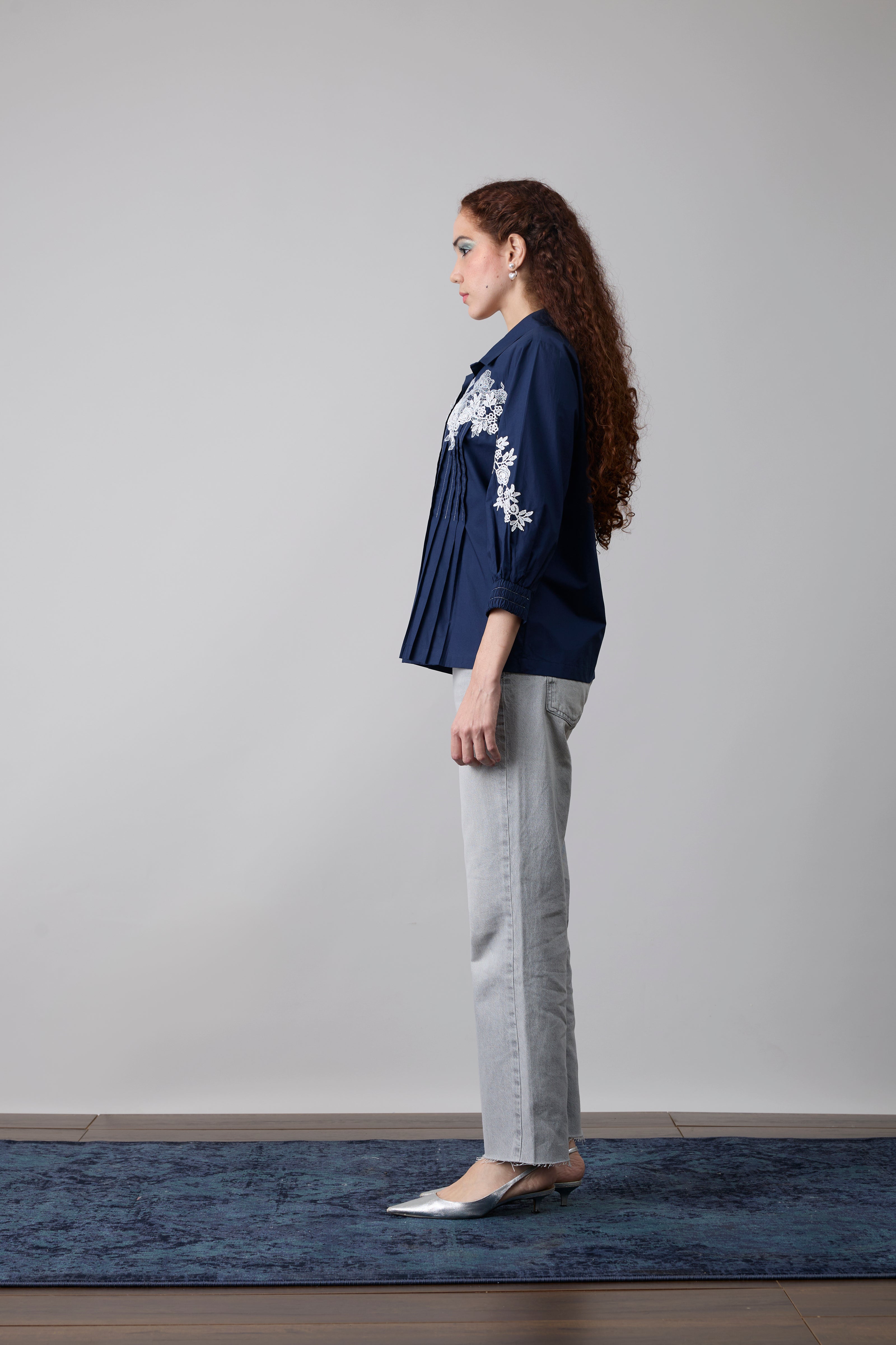 Esme Midnight Navy Shirt