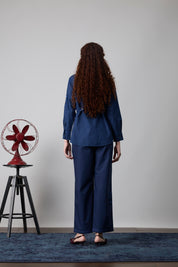 Ruth Applique Midnight Navy Shirt
