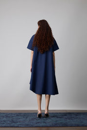 Isla Applique Midnight Navy Dress