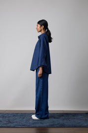 Sven Applique Midnight Navy Shirt