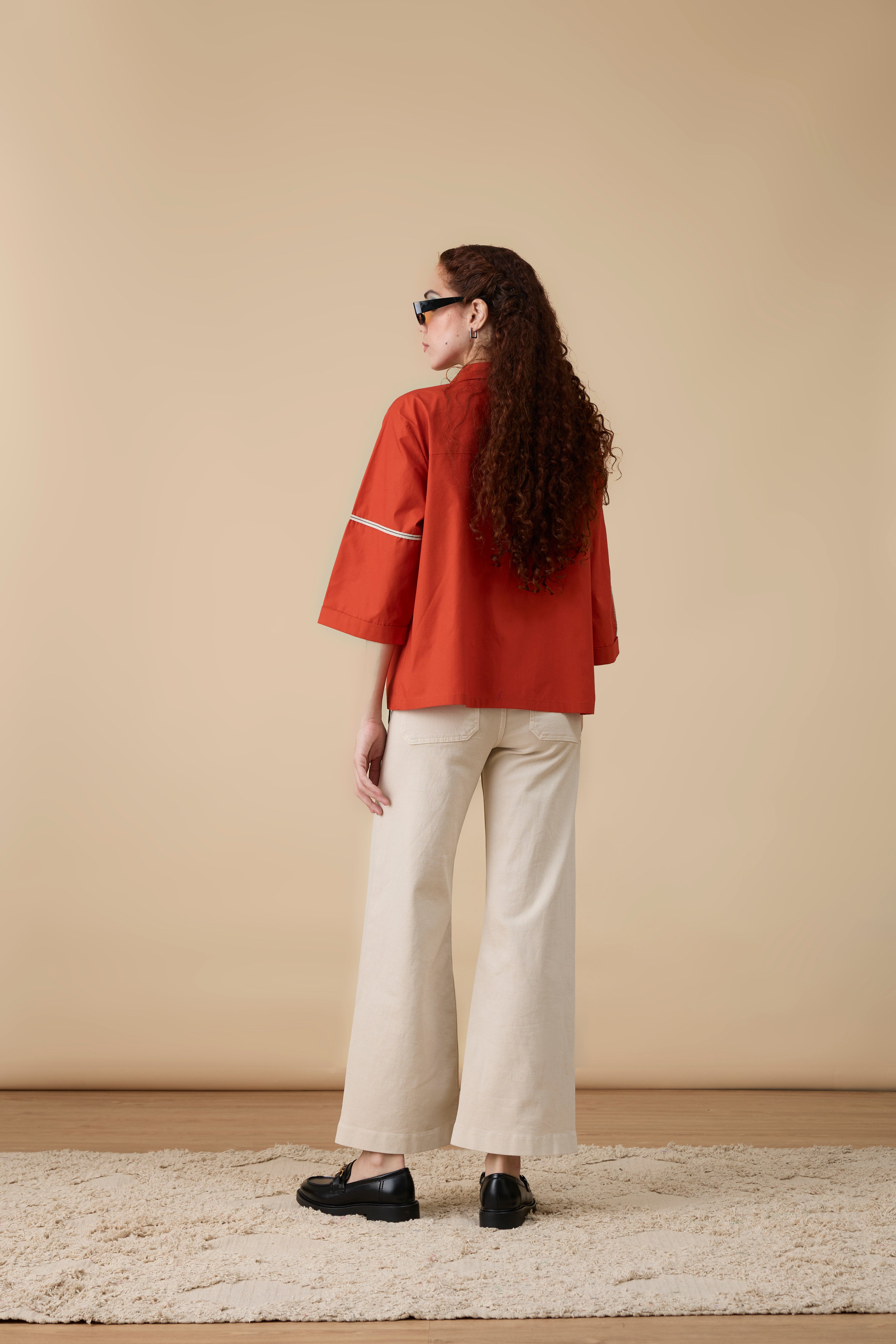 Betsy Burnt Orange Shirt