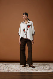 Liam Applique Summer Sand Shirt