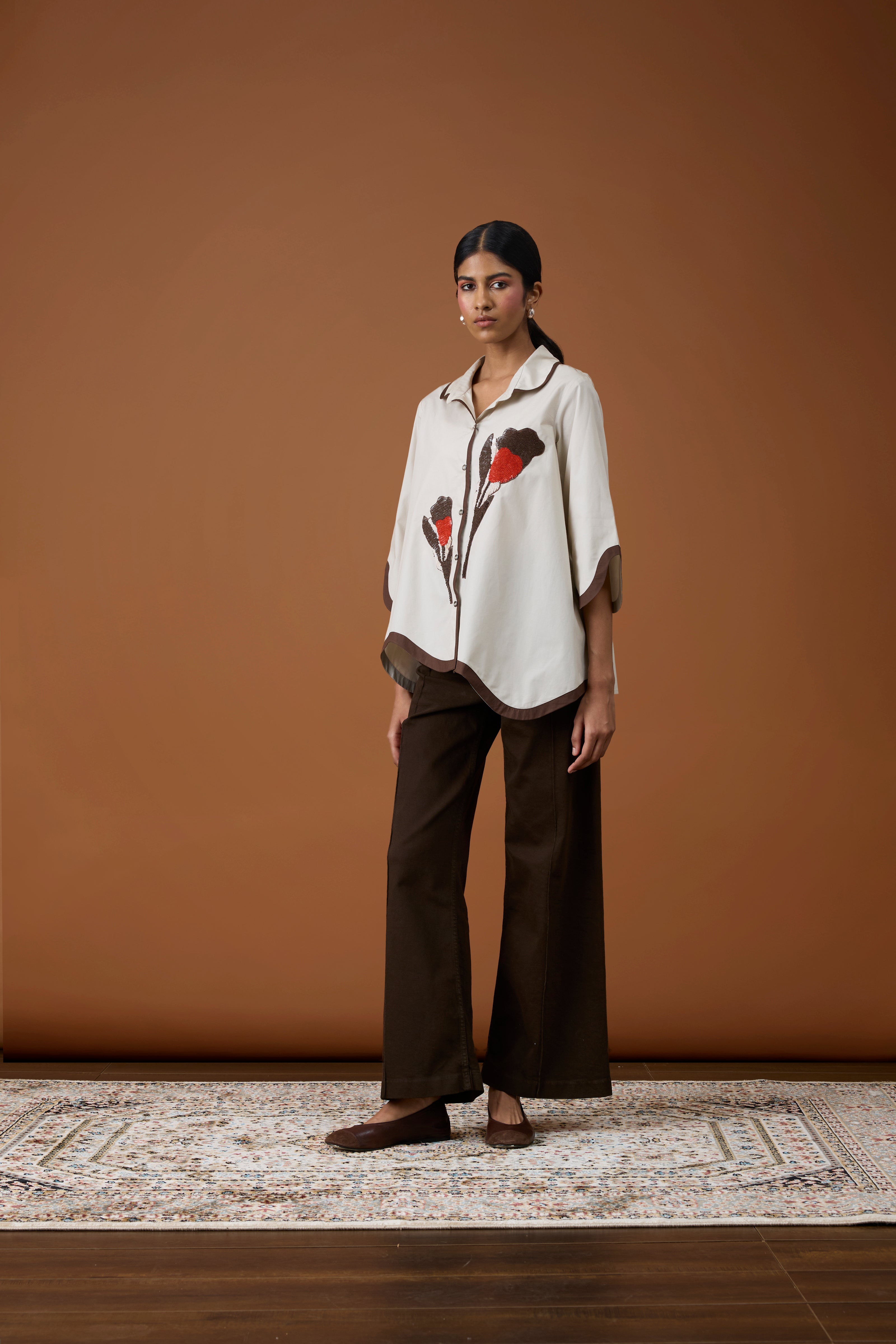 Liam Applique Summer Sand Shirt