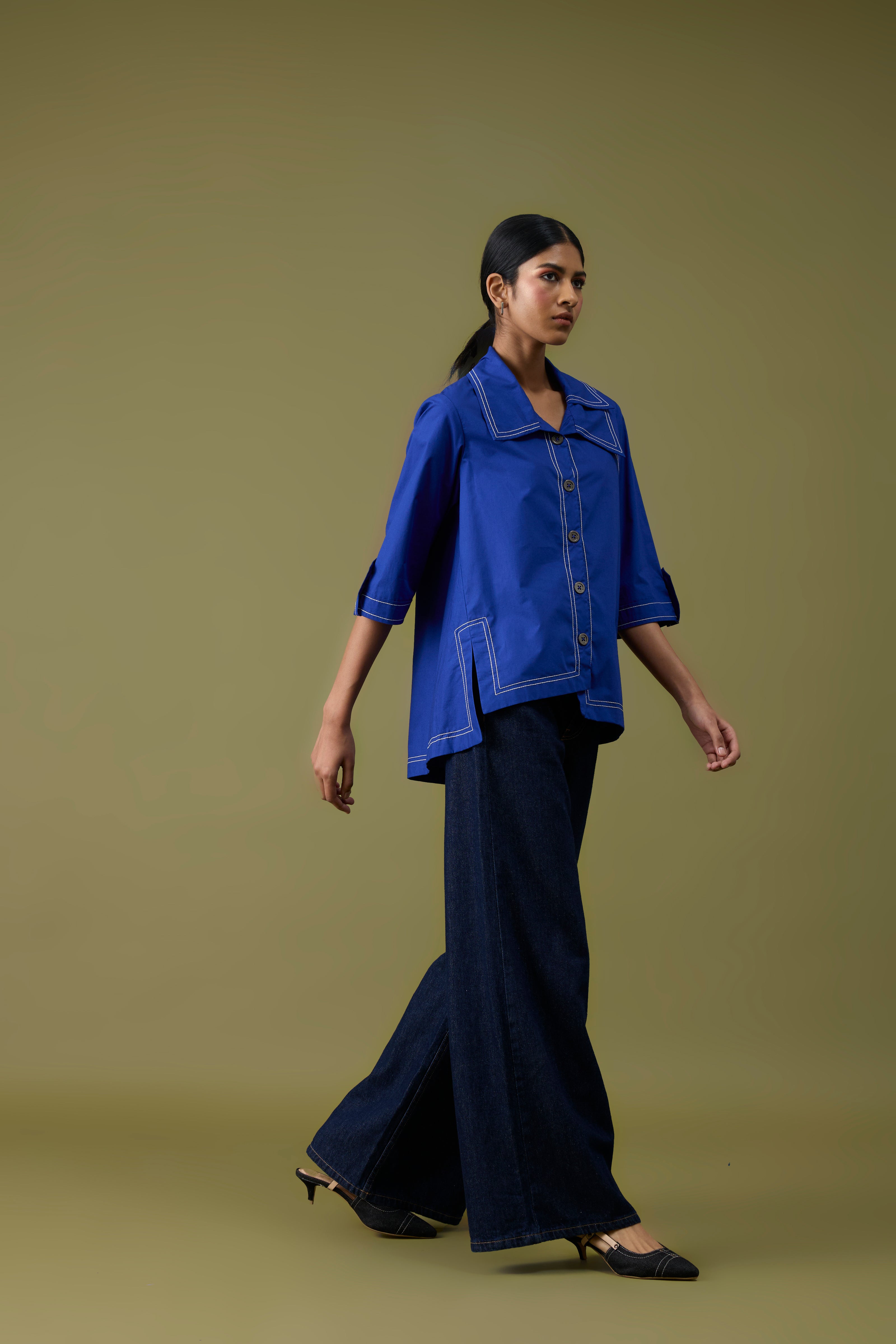 Atlas Cosmic Blue Shirt