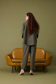 Agnes Applique Green Shirt
