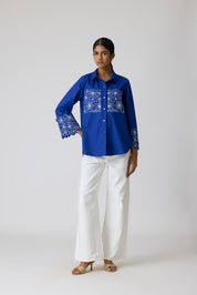 Alora Cosmic Blue Shirt