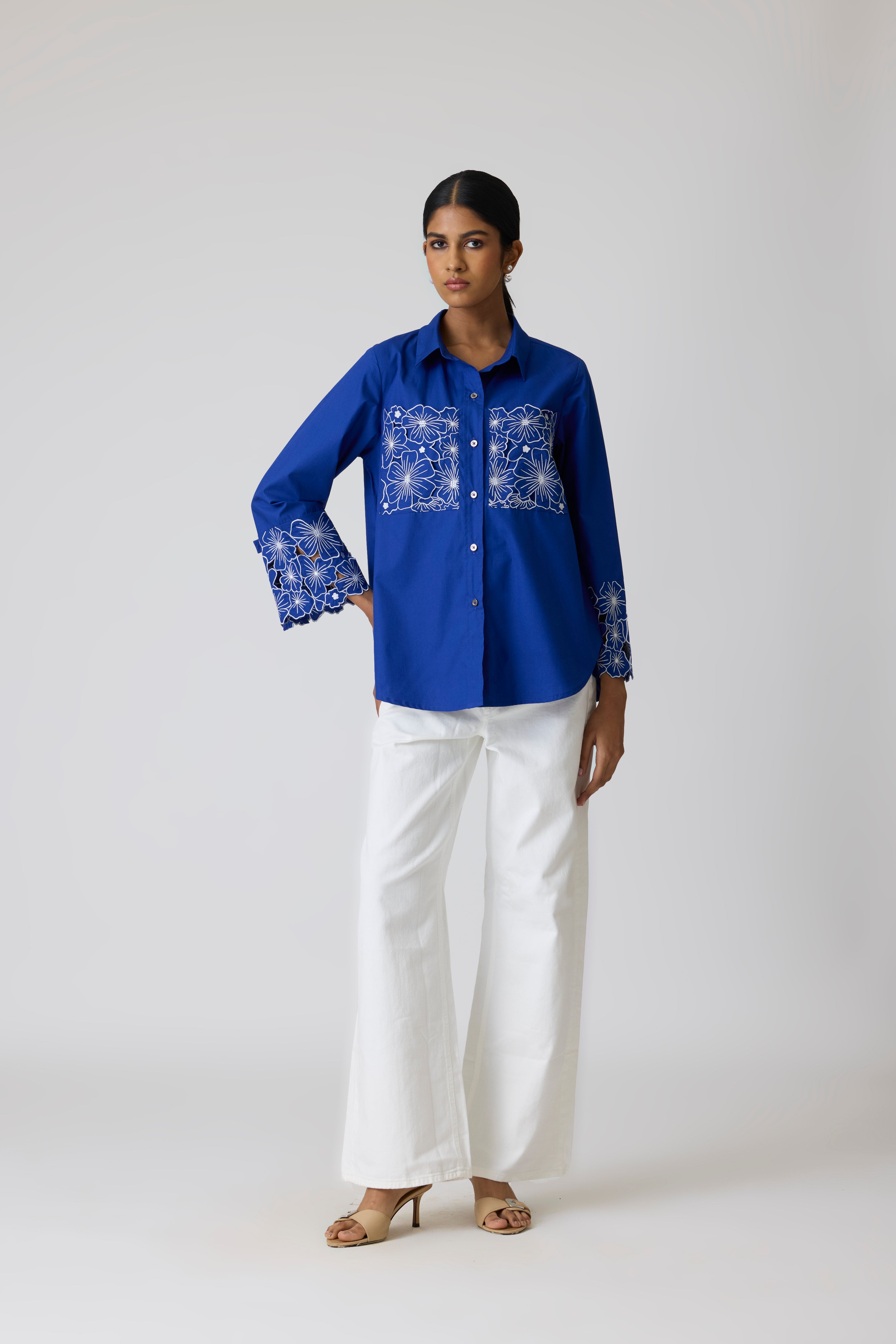 Alora Cosmic Blue Shirt