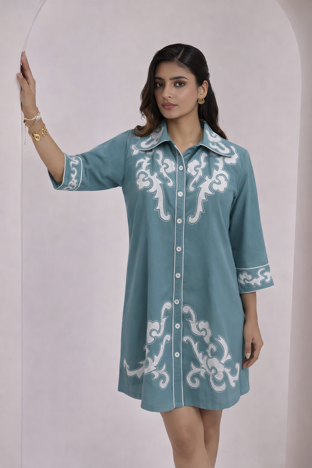 Celeste Shirt Dress