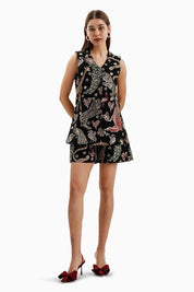 Safari Jungle Jacquard Jacket and Shorts