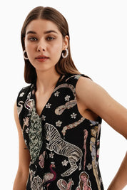 Safari Jungle Jacquard Jacket and Shorts