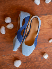 Wave Ballerinas Ocean Blue