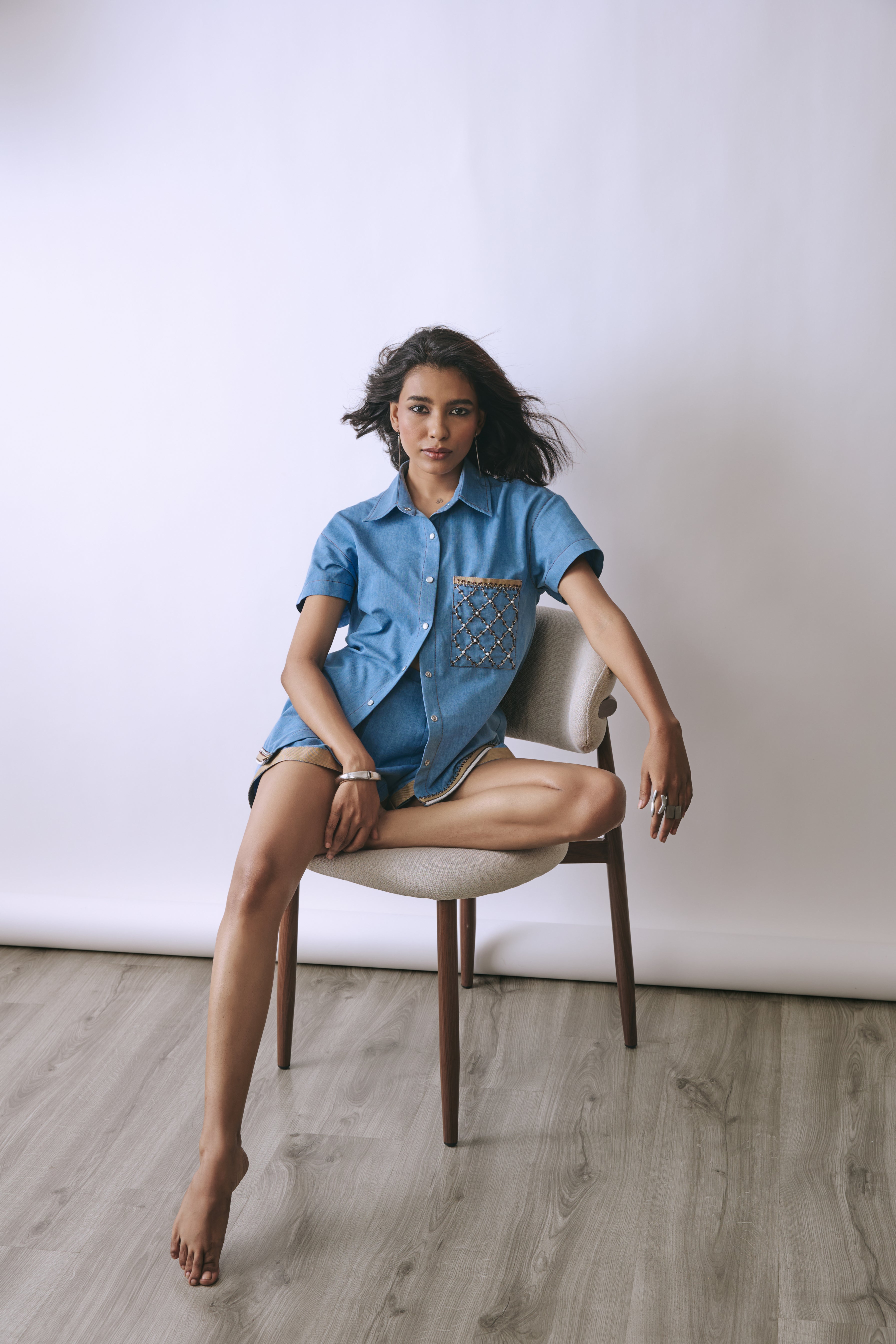 Ice Link Denim Co-ord Set