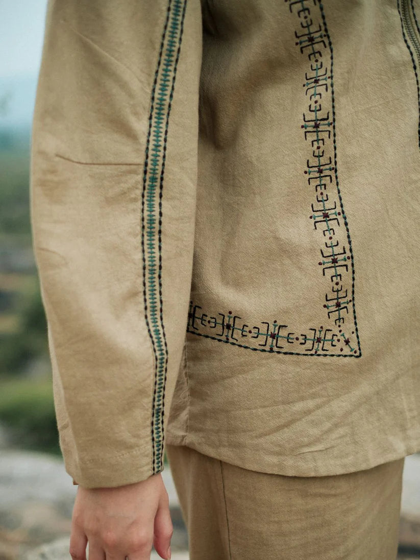 Morracan Shirt Khaki