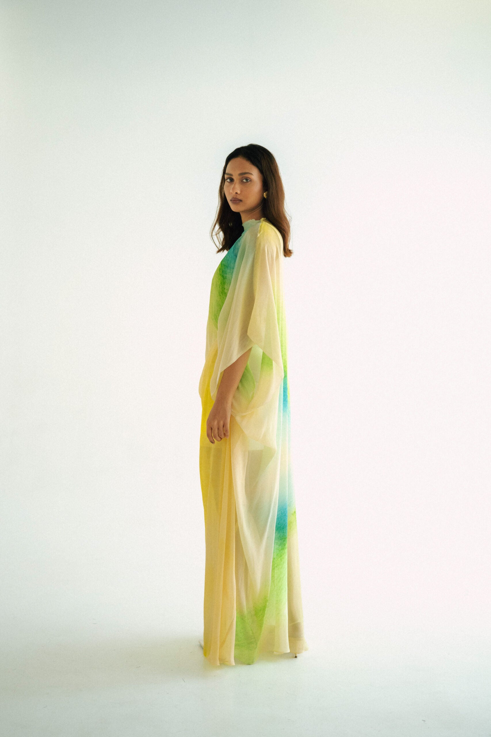Early Light Draped Dress