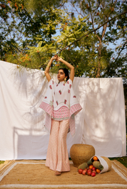 Rouge Pomme Kimono Cape