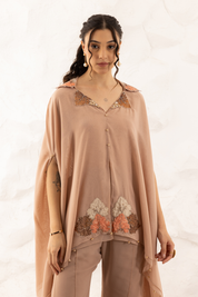 Avni Nude Colour Co-ord Set