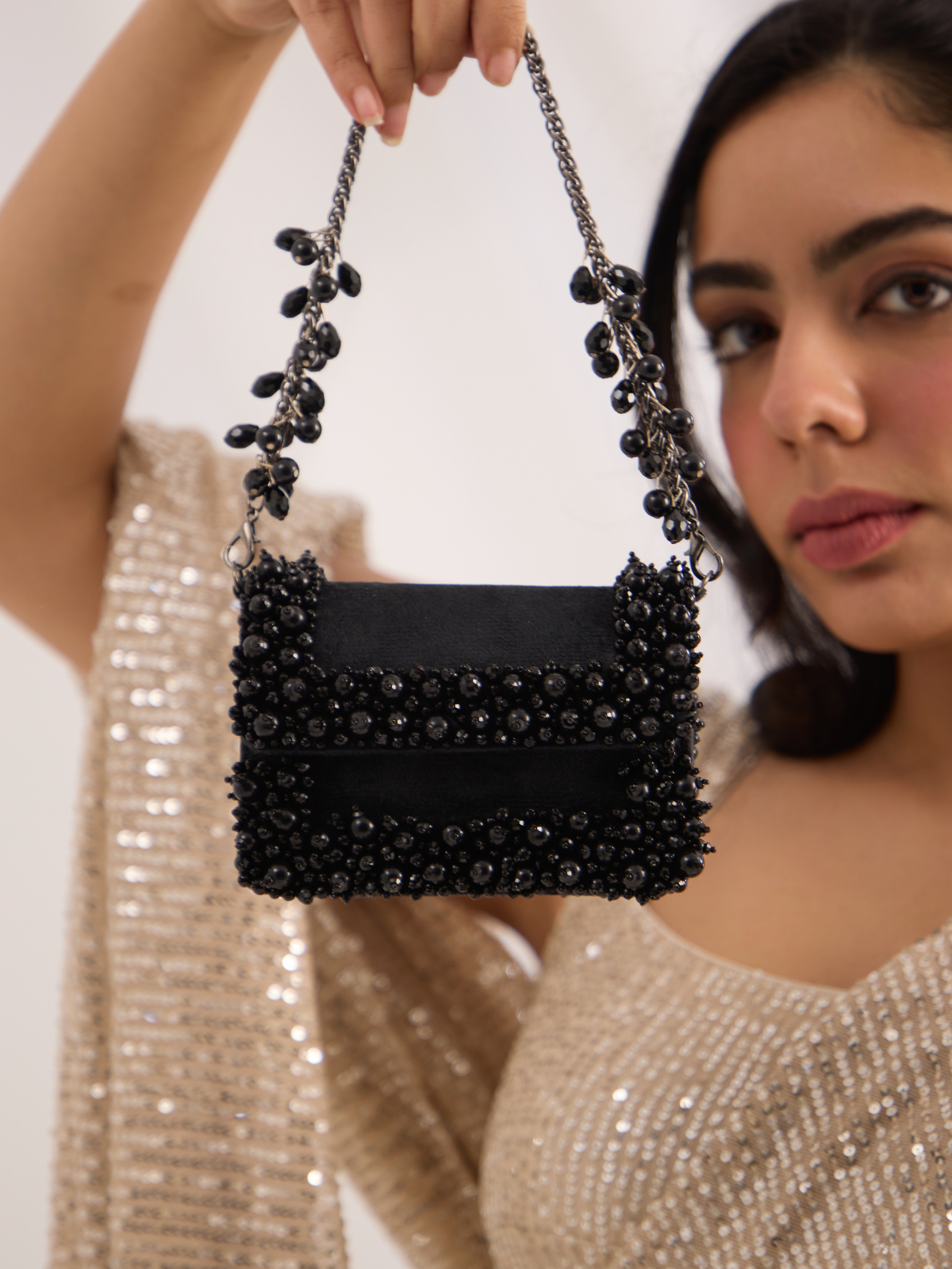 Aurel Mini Bag Pearl Black