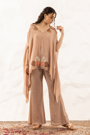 Avni Nude Colour Co-ord Set