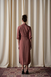 Mocha wildflower dress image 4