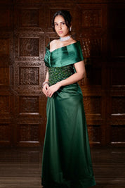 Emerald Glamour Gown