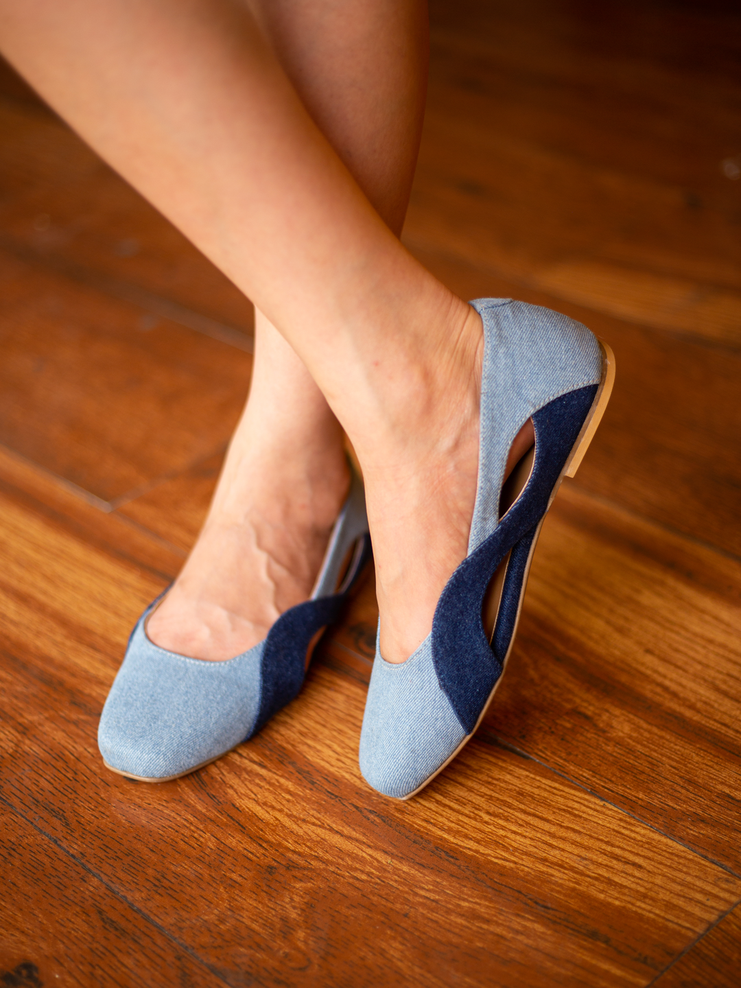 Wave Ballerinas Ocean Blue