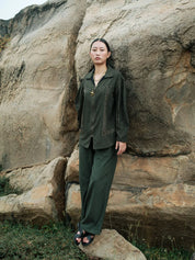 Morracan Shirt Green