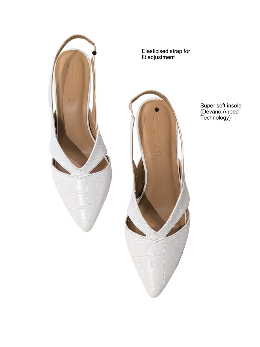 Cami Slingback Chalk White