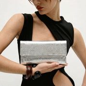 Marina Clutch Silver