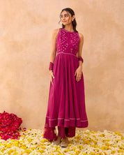 Berry Bash Kurta Set