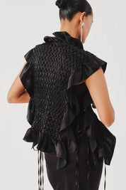 Phoenix Mashru Bib In Black